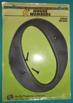House Numbers Zero Six Inch High Visibility Plastic Hy Ko Products New. Fixed Price $5.99.