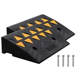 Vevor Rubber Curb Ramp 5" Rise Height 2 Pack, Heavy-duty 33069 H, Black. Fixed Price $75.34.