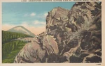 Grandfather Mountain Altitude 5964 Western North Carolina Linen Vintage Postcard. Fixed Price $10.15.