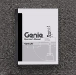 Genie IWP-25S Industrial Work Platform Lift Operator Owner User Manual. Fixed Price $104.49.