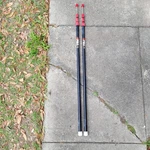 Zipwall 10FT Replacement Steel Poles Lot Of 2 Spring Loaded. Fixed Price $79.95.