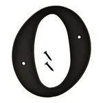 Hy-ko 6" Black Plastic Number (5 Pcs.). Fixed Price $21.89.