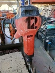 Hilti TE-3000 Avr Demolition Jack Hammer With New Chisel Point. Fixed Price $1700.00.
