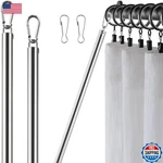 Greeily Pull Wand Drapery Rod For Curtains 2 Pack Adjustable. Fixed Price $26.42.