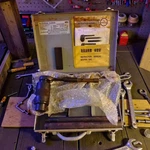 Tone Le Jeune S-20HA Eza Shear Wrench With Case And Bit. Fixed Price $500.00.