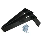 Weha 12 Inch X 2-1/2 1/4 L Shaped Counter Top Support Bracket Set. Fixed Price $84.20.