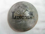 Rare Lincoln Welder Black Design SA-200 Pipeline Trailer Hub Cap Welding Hand. Fixed Price $500.00.