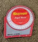 Starrett Angle Meter AM-2 Magnetic Base Machinist Precision Tool 36080. Fixed Price $16.63.