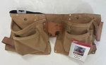 Action Work Products Suede Leather Adjustable Carpenters Tool Belt AS-490-3. Fixed Price $55.00.