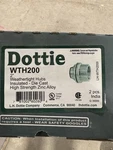 (2 Pack) L.h. Dottie 2" Insulated Weathertight Hubs WTH200. Fixed Price $50.00.