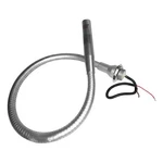 Gooseneck Microphone Standard Size Wired Type Silver. Fixed Price $460.60.