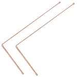 Copper Dowsing Rods - 99.9% Pure 2PCS Divining For Ghost. Fixed Price $25.63.