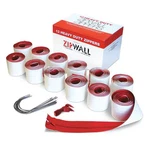 Zipwall HDAZ12 Dust Barrier Adhesive Zipper, 7FT., PK12. Fixed Price $153.99.