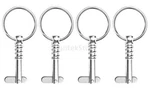 Marine Grade Stainless Bimini Top Pins Quick Release 1/4" X 1" Grip. Fixed Price $19.51.