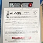 Philips Bodine GTD20A Manual Emergency Lighting Relay Control Device 30A. Fixed Price $129.00.