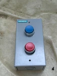 Siemens Industrial Control Station - 2 Buttons, No Switches. Fixed Price $39.00.