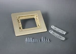 Wiremold 817B 6-1/16" Brass Flange Tile & Carpet Connector. Fixed Price $139.44.
