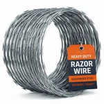 Galvanized Steel CBT-65 Razor Wire For Fencing 50 Feet Per Roll (5 Units). Fixed Price $224.99.