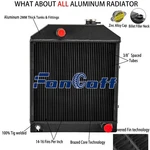 Rows Radiator Ford New Holland 233 445 545 2600 3600 4110 5600 #C7NN8005H.. Fixed Price $139.00.