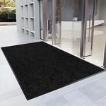 Entrance Indoor Outdoor Heavy Duty Commercial Front Mats Carpet Black. Fixed Price $512.15.