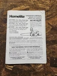 Homelite ZR10548, ZR10568, ZR10588 Operators Manual. Fixed Price $7.00.