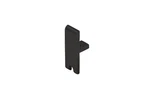 Fhc 0D331DU End Cap For 0DKK610 'h' Bar - Dark Black/bronze Anodized. Fixed Price $10.75.