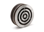 Fhc BN666 Bullet Resistant Speak-thru 6" Round Brushed Stainless. Fixed Price $399.99.