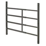 Prime-line 4762 Carbon Steel Fixed 4-BAR Window Grill For Home Security And Ch. Fixed Price $70.21.