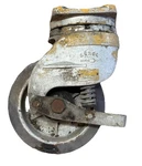 Aerol Heavy Duty Industrial 10" Dual Wheel Shock Absorbing Swivel Lock Caster. Fixed Price $206.50.