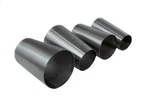 Universal T304 Stainless Steel Exhaust Transition Pipe 63MM To 76MM 6" Length. Fixed Price $37.99.