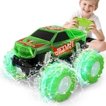 Drefirsa Amphibious Monster Truck Toy, Waterproof Remote Control Car, 4WD Off.... Fixed Price $60.04.