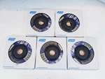 (lot Of 10) Norton Gemini Grinding Wheel, Type 27, 1/4 Thick, 1/2 Arbor. Fixed Price $18.25.