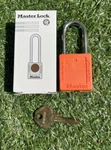 Master 410ORJ Safety Lockout Padlock Orange New Free Ship. Fixed Price $20.00.