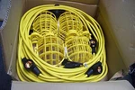 New Bergen GL100-123-MPC Contractor Grade U.l. Listed 100FT Temporary Light. Fixed Price $99.99.