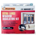 Frost King V75H Window Insulation Kit, Extra Large, 62" 210" Box Unopened New. Fixed Price $6.79.