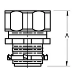 1PC American Fittings EC752US-R 1" Emt Steel Compression Connector. Fixed Price $20.26.