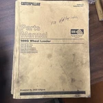 Cat 988G Wheel Loader Parts Manual SEBU2742. Fixed Price $50.00.