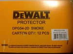 12 Pack Dewalt DPG54-2D Protector Smoke High Performance Safety Glasses. Fixed Price $49.99.