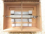 Cherne Multi-size 6" 8" 10" 5% SDR35 Pipe Deflection Gauge Mandrel Kit Case. Fixed Price $639.55.