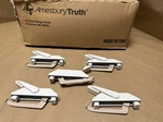 5X Pack Lot Amesbury Truth Casement Window Lock E-gard Plus Right Hand White. Fixed Price $77.99.