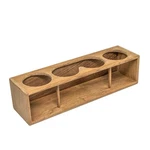 Whitecap Teak Four Drink/binocular Rack #62632. Fixed Price $73.85.