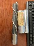 Pct 25620 1-1/4"X1-1/4"X6"X8-1/2" 2FL Left Hand Endmill. Fixed Price $112.00.