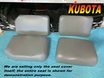 Kubota New Seat Cover. 2013-20 X1100C X1120D X1140 996A. Fixed Price $89.95.