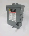 Square Electrical Breaker Box D221NRB Series E3 General Duty Safety Switch 30A. Fixed Price $38.90.