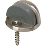 Cast Brass Floor Door Stop Bumper 5/32" Lip Satin Nickel. Fixed Price $9.89.