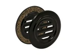 Fhc SPT834MB No-draft Speak-thru Matte Black Finish 5-5/16" Diameter. Fixed Price $38.72.