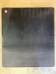 1/4" Steel Pizza Baking Plate, X 14" 16", Rounded Corners, Hole, A36. Fixed Price $42.00.