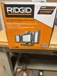 Ridgid GEN5X 18V Hybrid Folding Panel Light. Fixed Price $70.00.