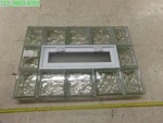 34.75"X 23.25" 3.125" Clearly Secure Frameless Glass Block Window. Fixed Price $218.00.