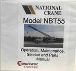 National Crane NBT50 Series Owners Manual. Fixed Price $375.00.